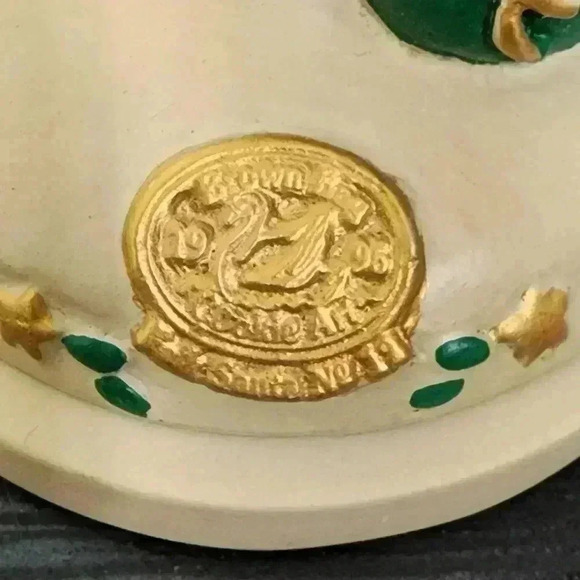 Vintage 1995 Brown Bag Cookie Art Stamp No. 11 Folk Santa Stars Toy Sack Bag - Picture 4 of 5